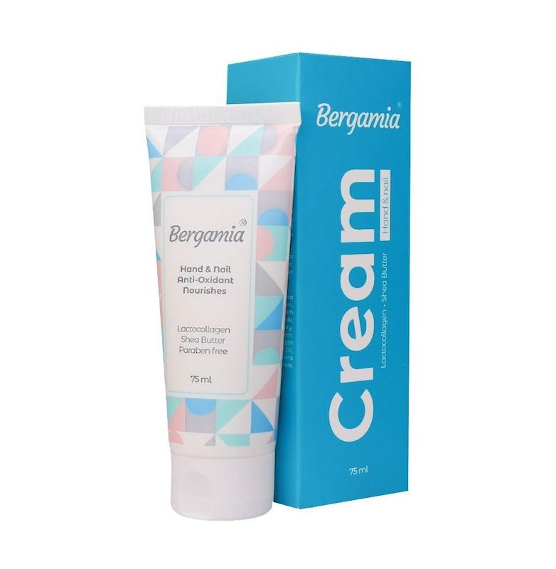 مرطوب‌کننده دست و ناخن کلاژن شیر برگامیا | Bergamia Milk Collagen Hand & Nail Cream
