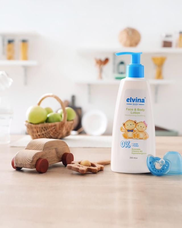لوسیون بدن الوینا (بطری) | Elvina Baby Body Lotion