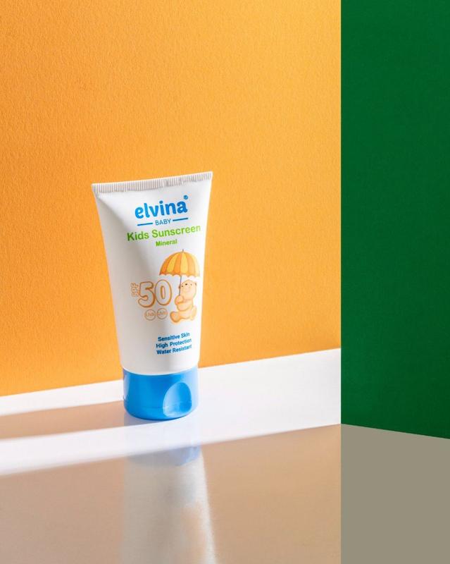 فلوئید ضدآفتاب کودک الوینا | Elvina Kids Sunscreen Fluid