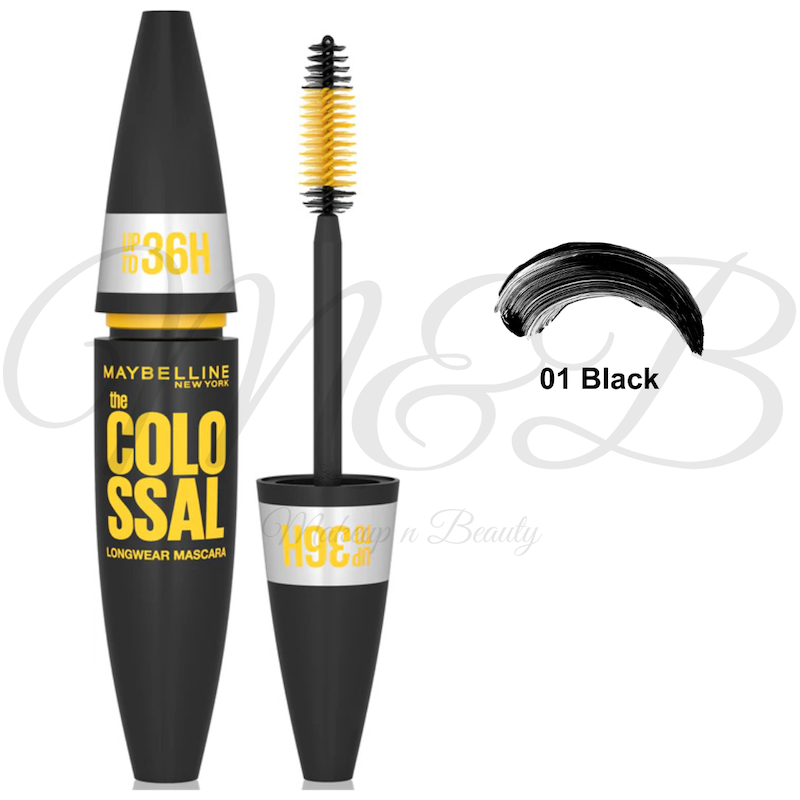 ریمل حجم‌دهنده و بلندکننده میبلین کلوسال 36 ساعته  Maybelline The Colossal Longwear Mascara – Up to 36H