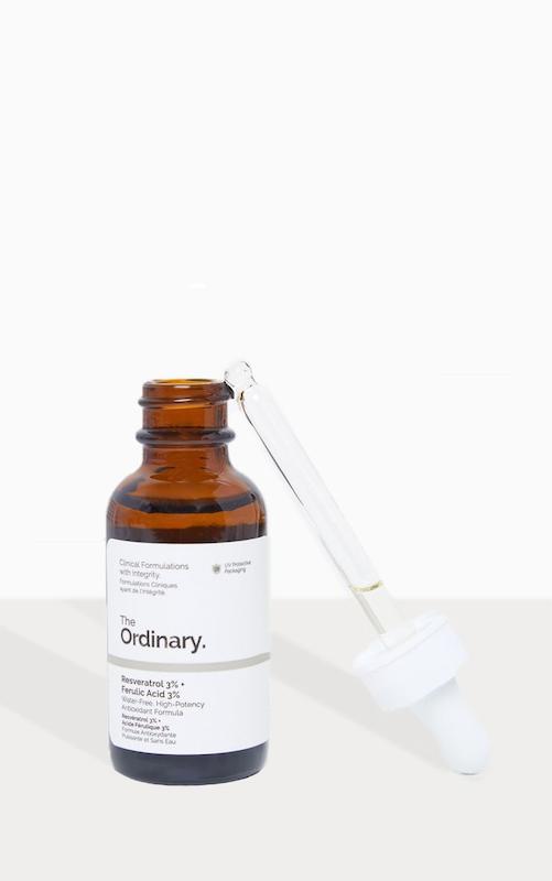سرم آنتی‌اکسیدان اوردینری مدل Resveratrol 3% + Ferulic Acid 3%