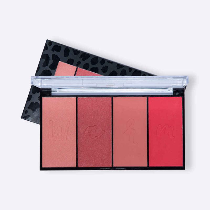 پالت رژگونه تکنیک مدل Blush Palette – طرح پلنگی