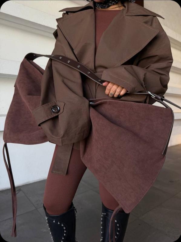 کیف دوشی اورسایز زنانه مدل اریس OV-55