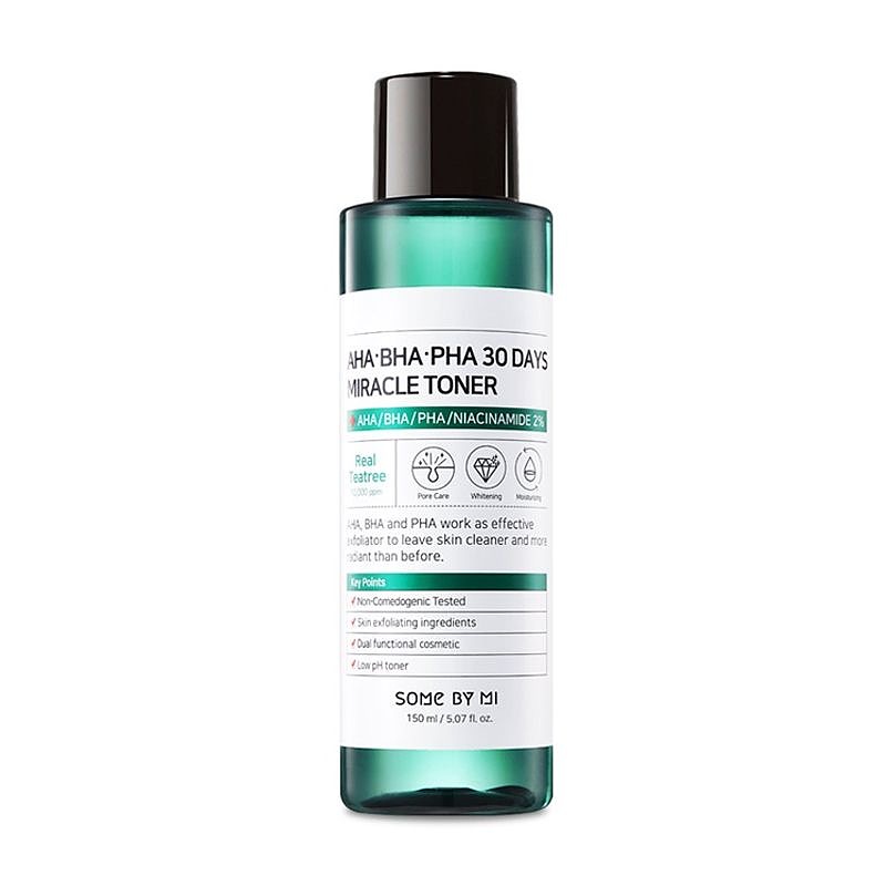 تونر ضد جوش و آبرسان 30 روزه میراکل سام بای می Some By Mi AHA BHA PHA 30 Days Miracle Toner 150ml