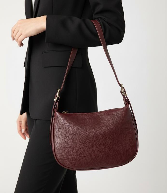 کیف دستی نیم‌هلال مدل بردو کد Brd1