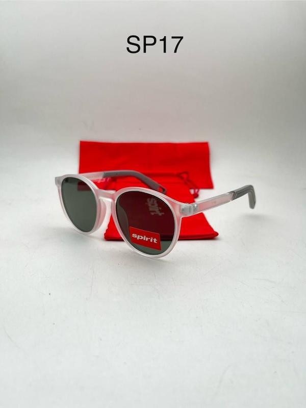 عینک اسپریت کد sp17 با جعبه و کاور و دستمال تمیز کننده  polarized - Uv400