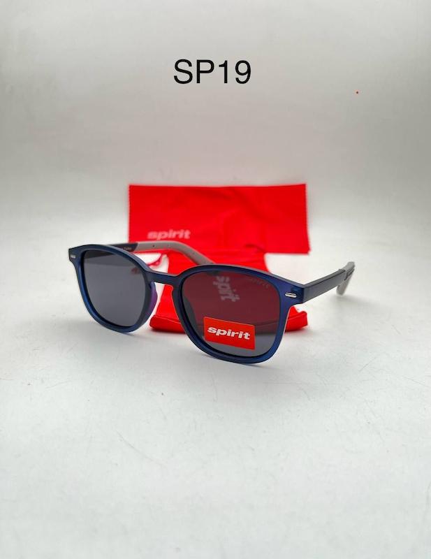 عینک اسپریت کد sp19با جعبه و کاور و دستمال تمیز کننده  polarized - Uv400