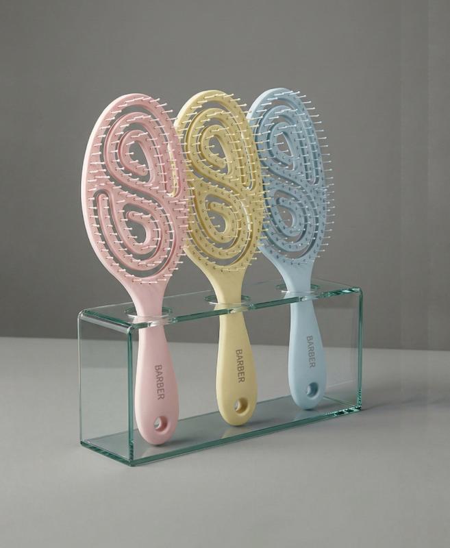 برس مو گره‌بازکن فلکسیبل (مدل حلزونی)