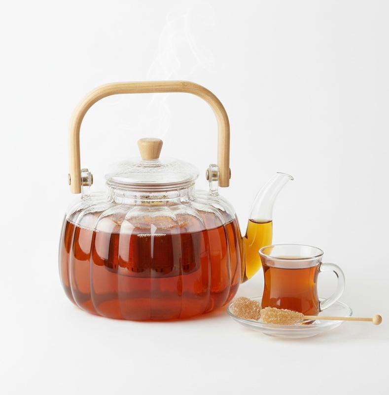 قوری پیرکس مدل کدو