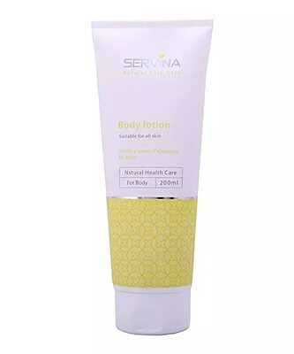   لوسیون بدن با رایحه گل‌های بهاری سروینا Servina مدل Body Lotion