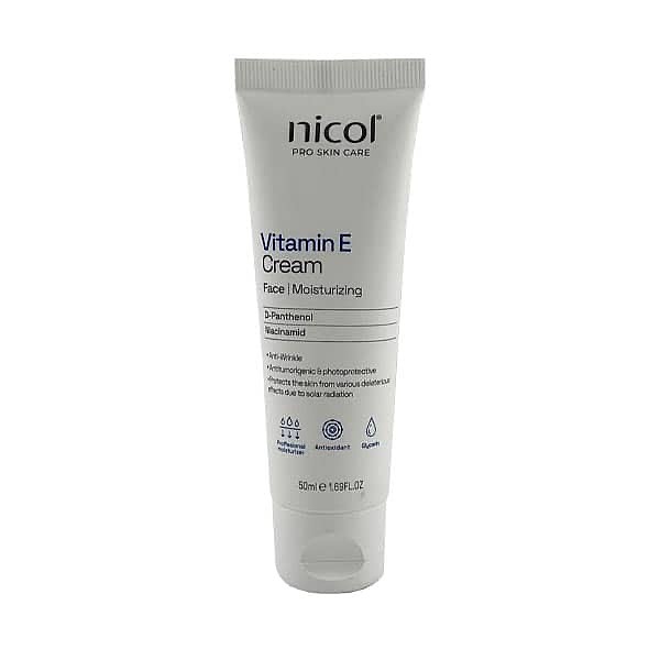 کرم مرطوب کننده وآبرسان صورت نیکول     NICOL pro skin care