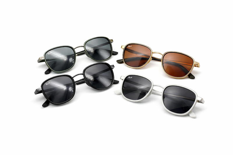 عینک ری بن دسته فنری کد 9017 Polarized - uv400