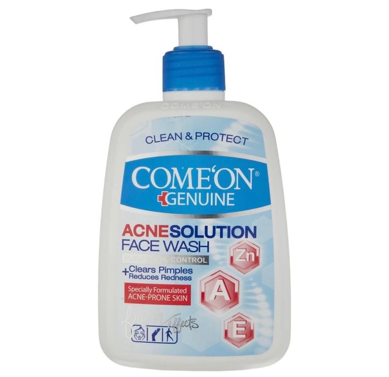 ژل شستشوی صورت کامان مخصوص پوست دارای جوش