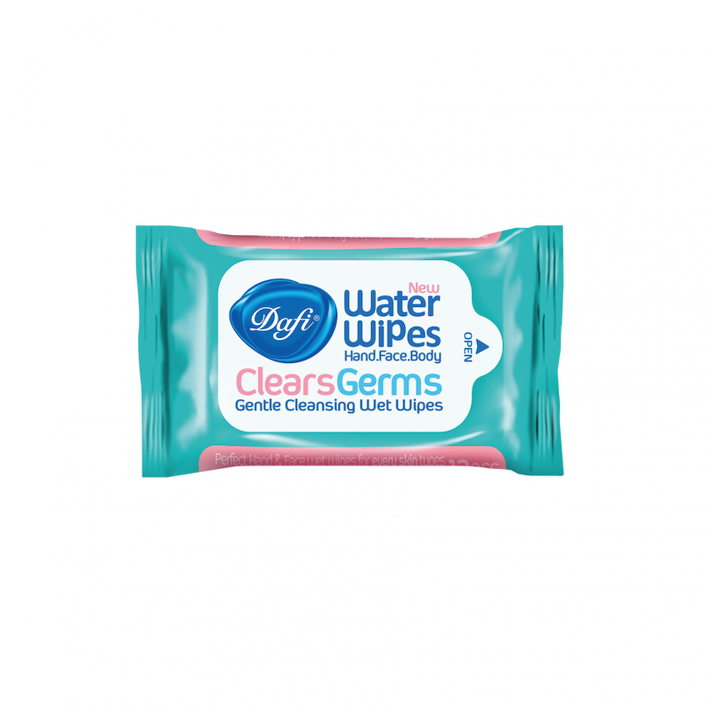 دستمال مرطوب پاک‌کننده دست و صورت دافی