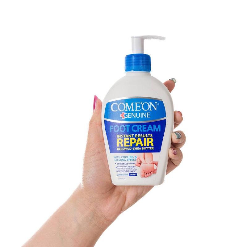 کرم ضد ترک پا کامان (Comeon Foot Cream) – ترمیم، آبرسانی و لطافت برای پوست خشک و ترک‌خورده
