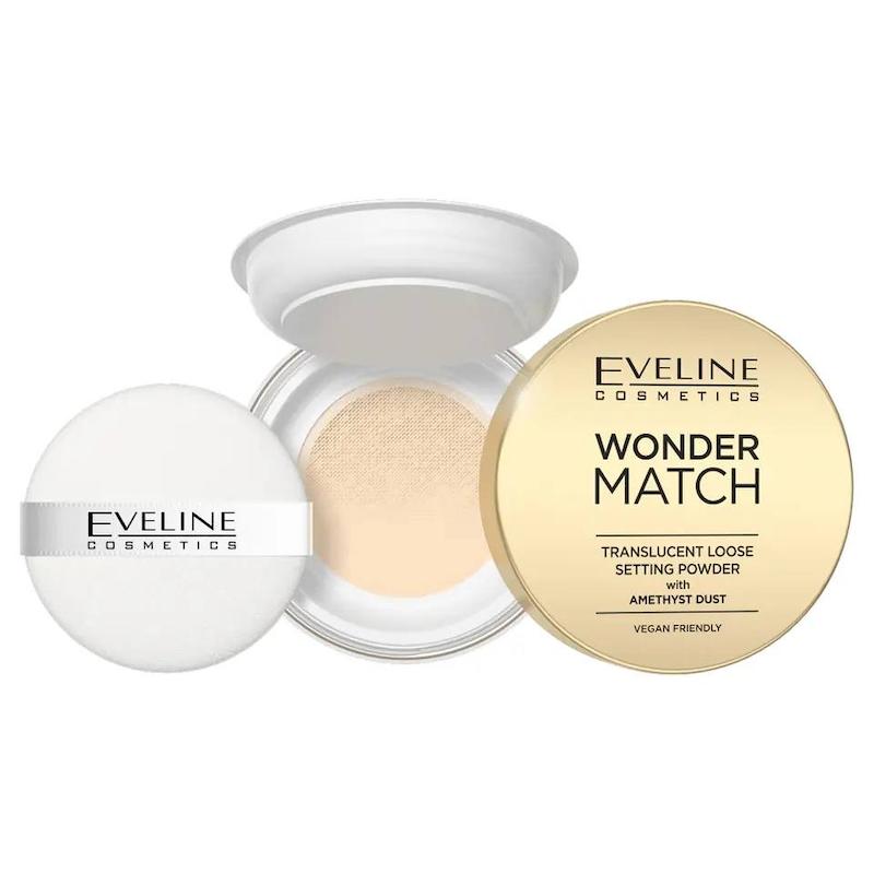پودر فیکس آرایش واندر مچ اولاین Eveline Fixing Powder – Wonder Match