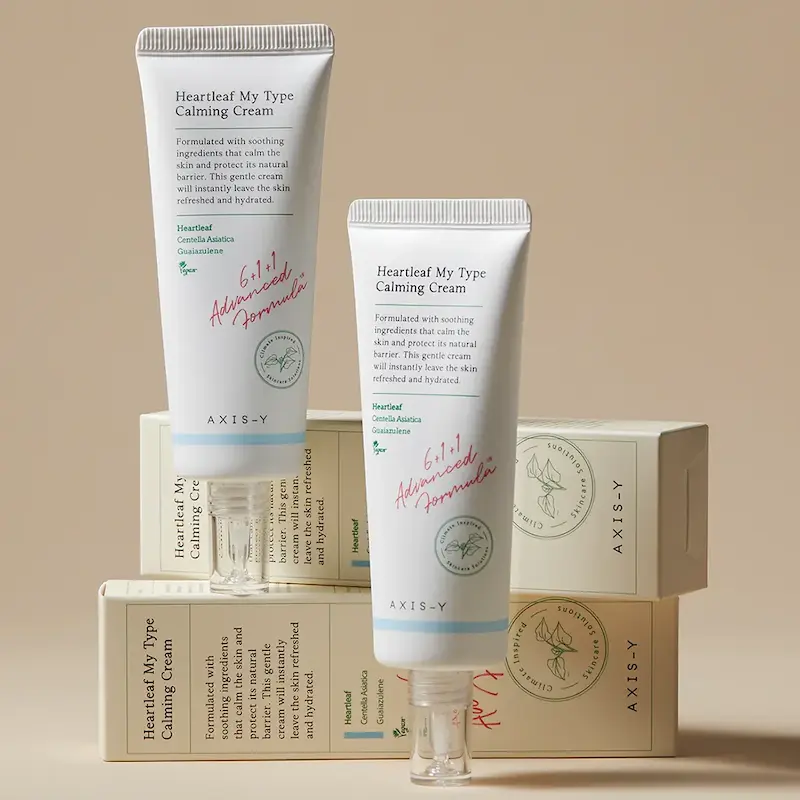 کرم آبرسان و آرامش‌بخش اکسیس وای Heartleaf My Type Calming Cream 60 ml | AXIS-Y