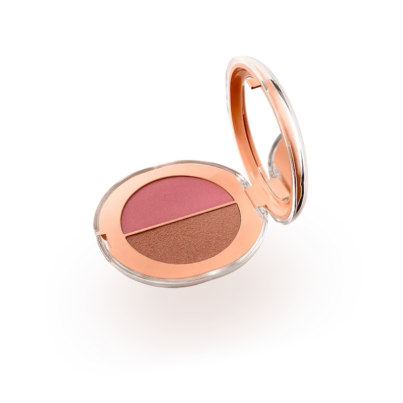 پالت رژگونه مات و درخشان Gloss Supreme Layering Matt & Glow Duo Blush 03 – KIKO