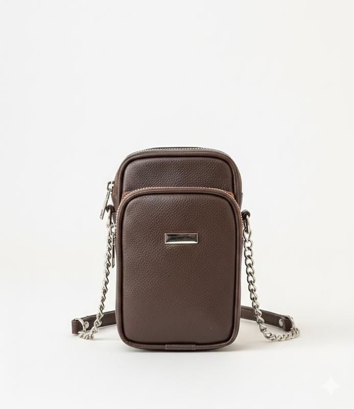 کیف موبایلی چرم مدل بیزنس bu9