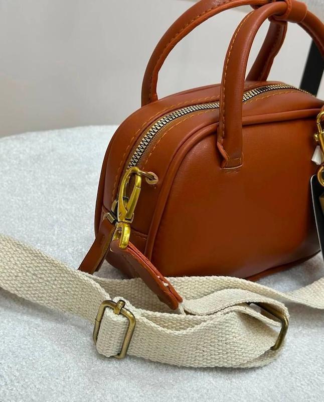 کیف دستی زنانه مدل زارا بند کنفی zara22