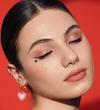 خط چشم ماژیکی ۲ در ۱ شیگلم با استامپ قلبی heart eyes 2-in-1 stamp eyeliner
