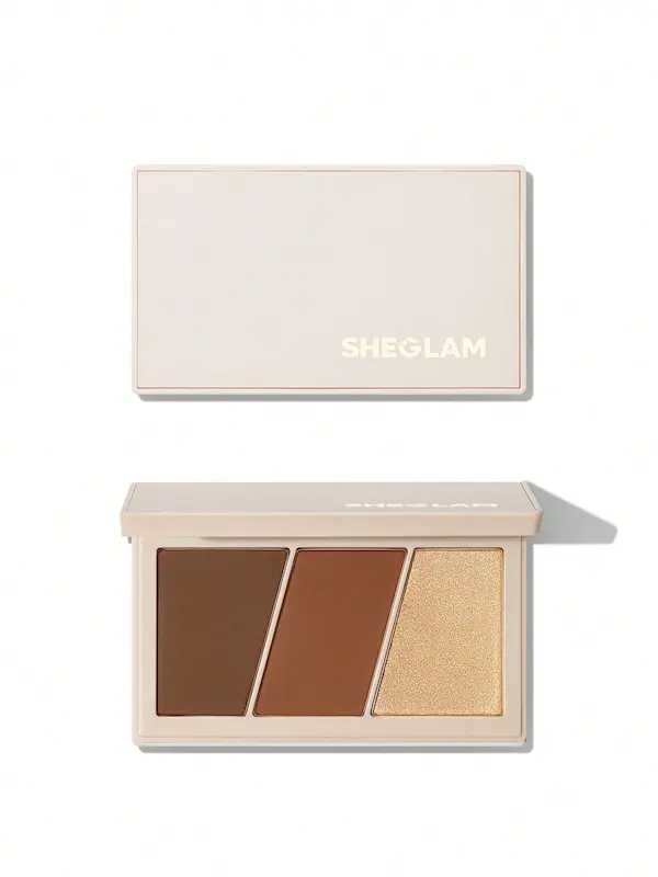 پالت کانتور سه رنگ شیگلم trio hero face palette