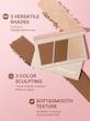 پالت کانتور سه رنگ شیگلم trio hero face palette