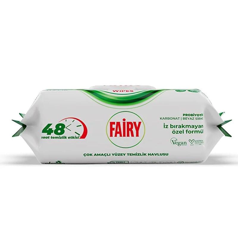 دستمال مرطوب چندمنظوره سطوح فیری (Fairy) 