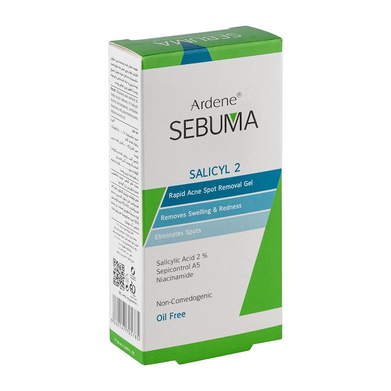 ژل برطرف‌کننده جای جوش آردن سبوما Salicyl 2 (حاوی ۲٪ سالیسیلیک اسید)