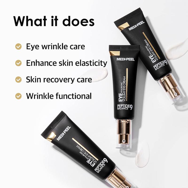 کرم دور چشم ۹ پپتید و هیالورونیک اسید مدی پیل | Medipeel 9 Peptide & Hyaluronic Acid Eye Cream