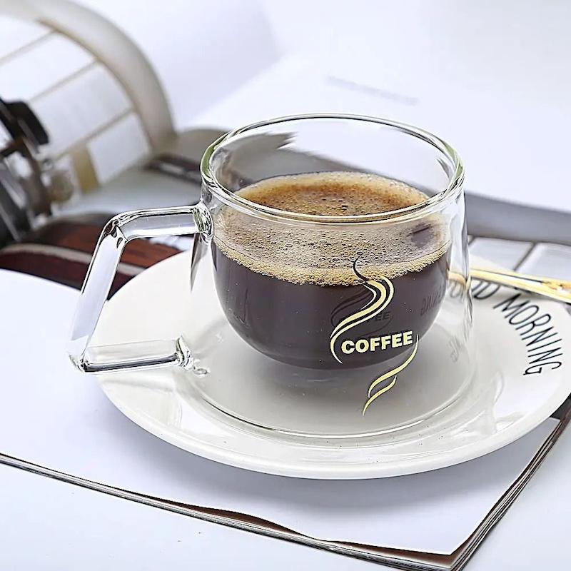 لیوان دوجداره کافی coffee