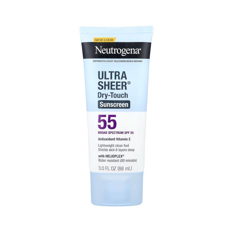 کرم ضد آفتاب خشک و سبک نوتروژینا SPF55 | Neutrogena Ultra Sheer Dry-Touch Sunscreen