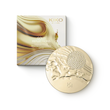 پنکک ضدآفتاب‌دار و ضدآب کیکو رنگ Cocoa مدل Gold Reflections Summerproof Powder Foundation SPF50  KIKO Milano Gold Reflections Summerproof Powder Foundation SPF50 – Cocoa