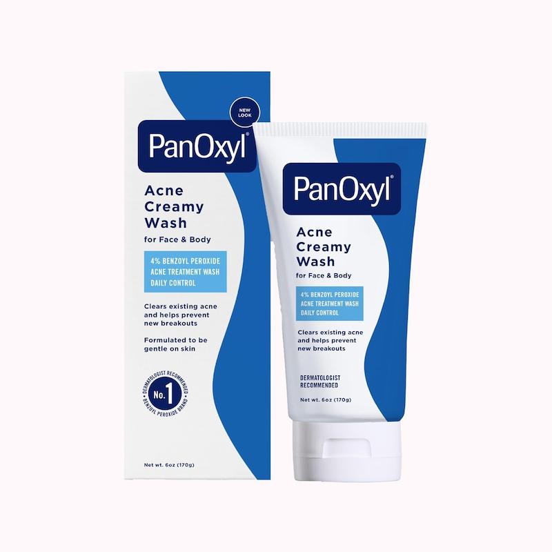 شست‌وشوی کرمی ضد آکنه پانوکسیل PanOxyl 4% Benzoyl Peroxide