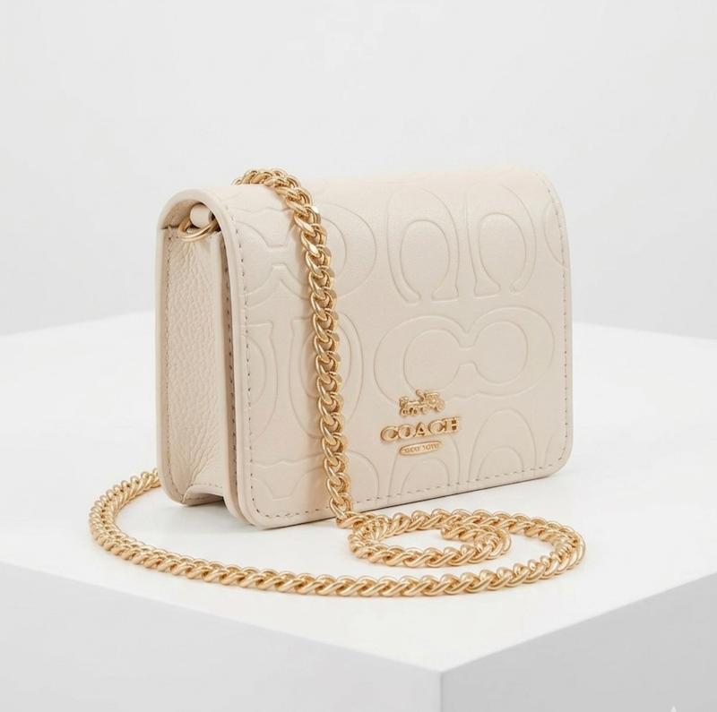 کیف دوشی مینی Coach طرح CC کدcoach81