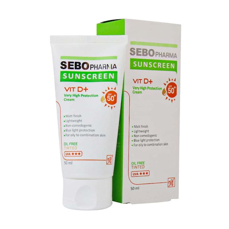 کرم ضد آفتاب سبوفارما مای فارما SPF50 حجم ۵۰ میلی‌لیتر