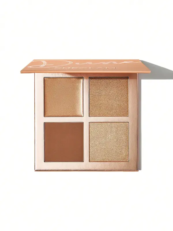 پالت کانتور و هایلایتر شیگلم آسیب دیده,  3D Pro Face Palette رنگ Dune