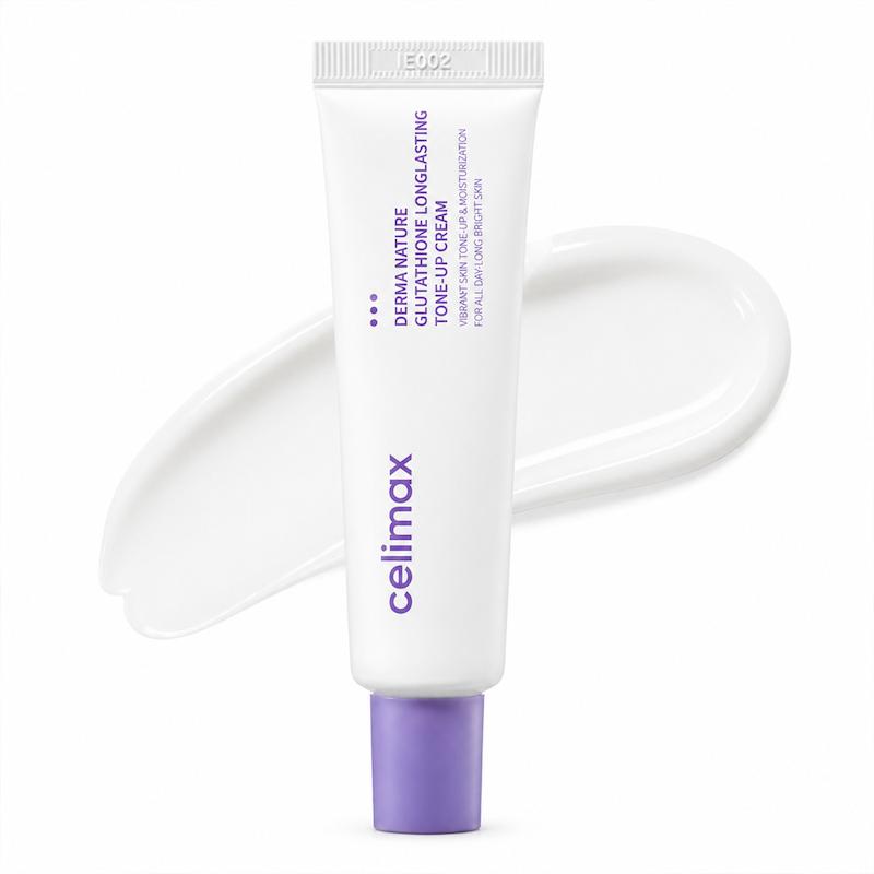 کرم روشن‌کننده و مرطوب‌کننده سلماکس | Celimax Derma Nature Glutathione Tone-Up Cream
