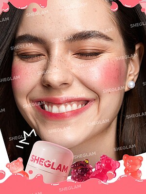 تینت لب و گونه ژله ای شیگلم   SHEGLAM JELLY-LICIOUS HYDRATING LIP & BLUSH TINT