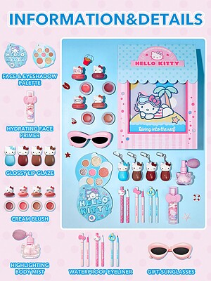 ست کلکسیونی شیگلم مدل هلو کیتی sheglam Hello Kitty