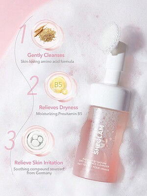 فوم شستشو پوست چرب شیگلم  OILY SKIN FACE CLEANSER SHEGLAM