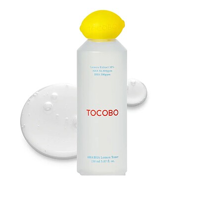 تونر AHA و BHA لیمو توکوبو Tocobo AHA BHA Lemon Toner