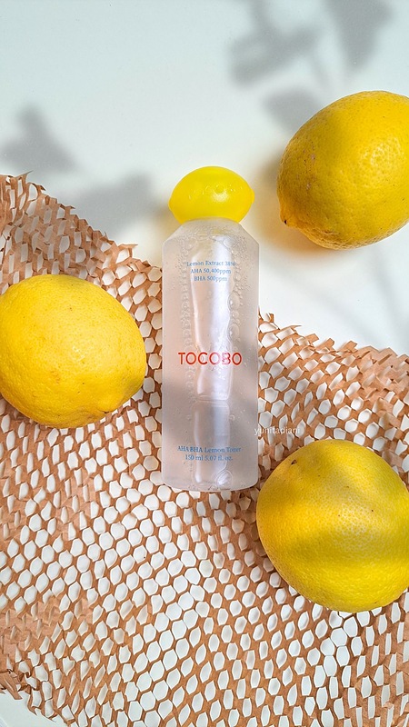 تونر AHA و BHA لیمو توکوبو Tocobo AHA BHA Lemon Toner