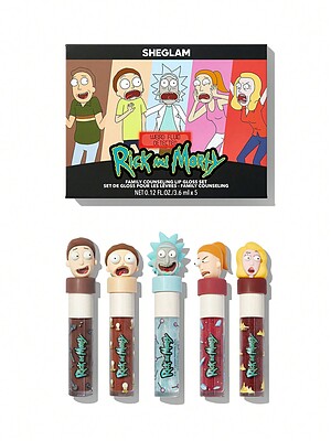 پک لیپ گلاس ریک و مورتی شیگلم    Sheglam Rick & Morty Lip Gloss