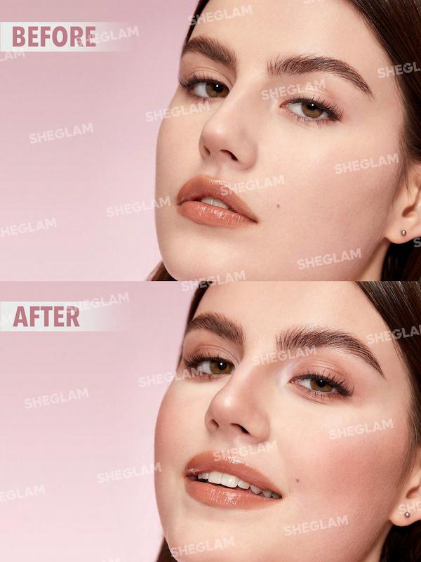 کانتور و هایلایتر بینی دو سر شیگلم,     SHEGLAM  Fine Line 2-In-1