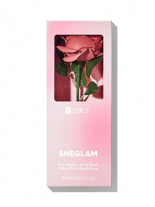 رژگونه گل رز شیگلم       Sheglam Pink Ribbon Rose Blush 