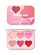 پالت رژگونه کرمی قلبی شیگلم   FLUSH CRUSH CREAM BLUSH SHEGLAM