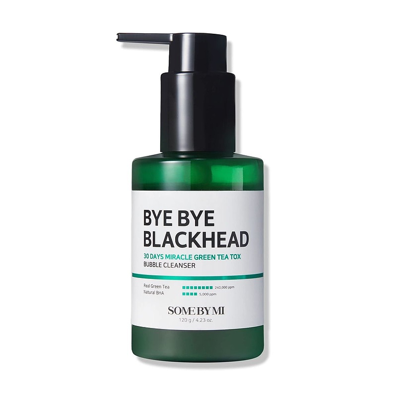 پاک‌کننده حبابی  جوش سر سیاه سام بای می  Bye Bye Blackhead 30 Days Miracle Green Tea Tox