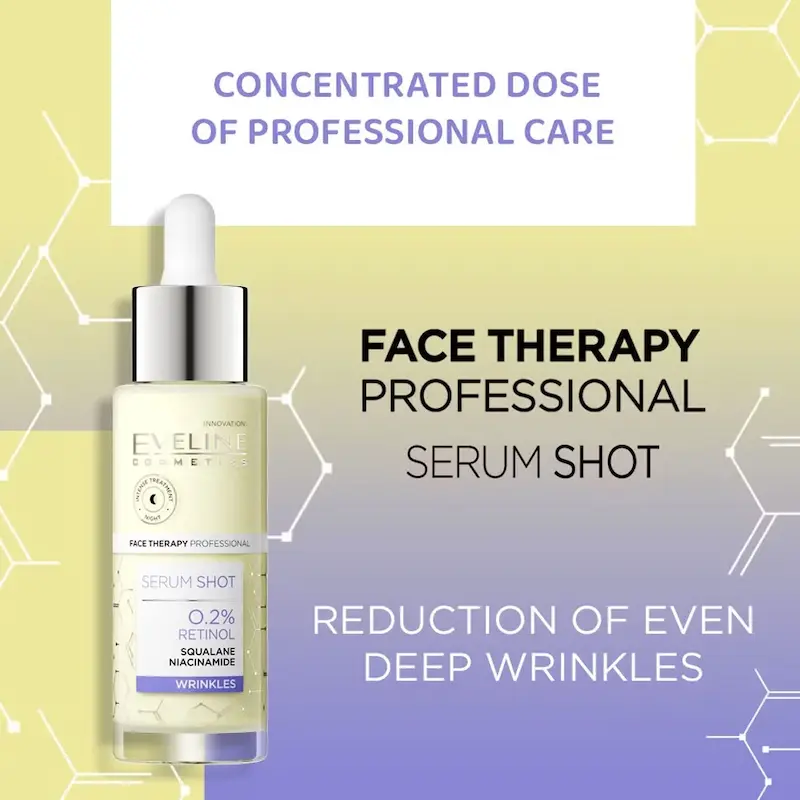 سرم ضد چروک و جوان‌ساز اولاین, مدل Serum Shot با رتینول ۰.۲٪ 