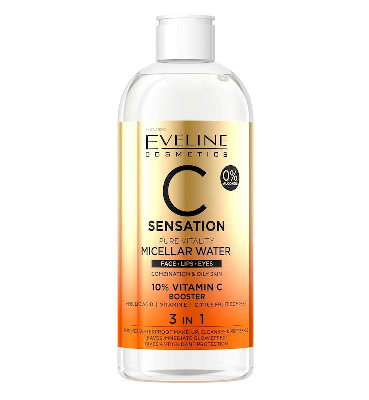 میسلار واتر ویتامین C اولاین, مدل VIT C BXL ACTION | Eveline VIT C BXL ACTION Micellar Water (500ml)